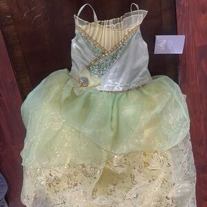 Princess Tiana dress brand new with tags size 9/10 Disney brand
